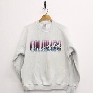 Vintage Denver Colorado Sweatshirt Large